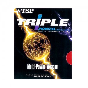 Ss TSP-트리플 파워(Triple power) 평면러버, 파워공격형, 스핀10+a,스피드9.95/탁구/라켓/라바/탁구채/러버
