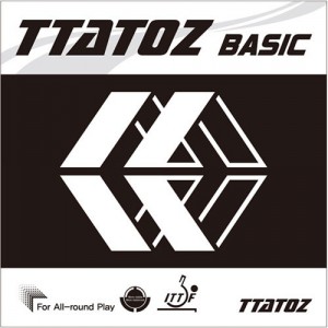 Ss 타토즈-타토즈 베이직(TTATOZ BASIC)러버 효율적이고 안정적인 랠리를 구사/평면러버/라바/탁구/라켓