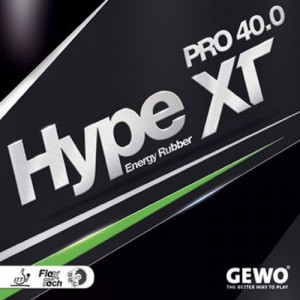Ss 게보-하이프 엑스티40 탁구러버/평면러버/Hype XT Pro40/스핀 스피드/Gewo/탁구용품/탁구라켓