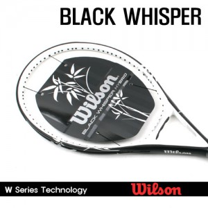Ss 윌슨-블랙 위스퍼 테니스라켓-길이:27.5인치, 무게:280g, 스트링패턴:16X20 /테니스/라켓/WILSON