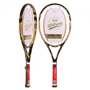 Ss 윌슨-쥬시 100S 테니스라켓/(304g) 16x15 (RA) (100주년 한정)/테니스용품/WILSON