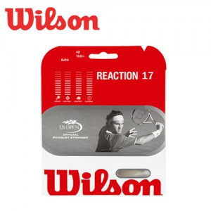 Ss 윌슨-리액션 17 스트링, 게이지:1.25mm/17G 길이:12.2M, 컨트롤성능/테니스/거트/스트링/WILSON