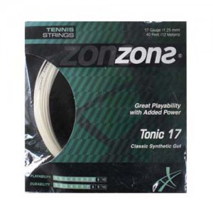 Ss 존스-TONIC 17 12M (토닉 17G 12M ) 스트링 WH 1.25mm/테니스/라켓/스트링/라켓줄