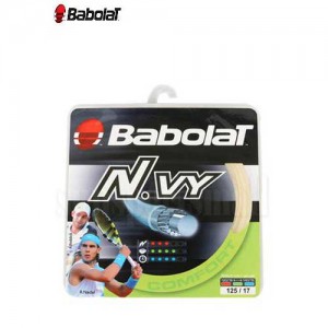 Ss 바볼랏-N.VY 1.25 (네츄럴) 12m 스트링/테니스용품/테니스라켓 스트링/BABOLAT