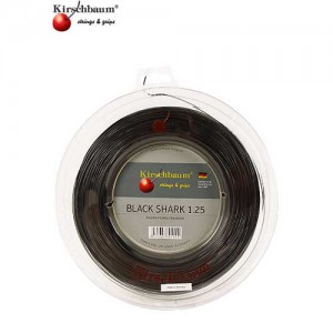 Ss 커시바움-블랙 샤크 1.25 (BK) 200m 스트링/라켓줄/테니스라켓 스트링/KIRSCHBAUM