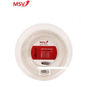 Ss MSV-포커스헥스® 19 1.10 WH (R) (6각거트) 스트링/테니스용품/테니스라켓 스트링