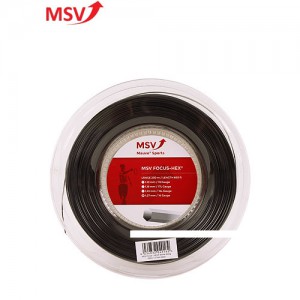 Ss MSV-포커스헥스® 16 1.27 BK (R) (6각거트) 스트링/테니스용품/테니스라켓 스트링