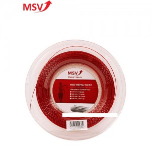 Ss MSV-헵타 트위스트 18 1.15 RD (R) (트위스트거트) 스트링/테니스용품/테니스라켓 스트링