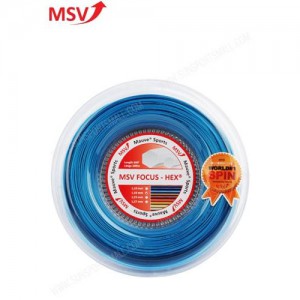 Ss MSV-포커스헥스® 18 1.18 BL (R) (6각거트) 스트링/테니스용품/테니스라켓 스트링