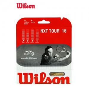 Ss 윌슨-NXT TOUR 16 (네츄럴) 스트링/라켓줄/테니스라켓 스트링/ WILSON
