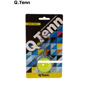 Ss 큐텐-테니스공 열쇠고리/형광색/테니스공 악세사리/Q.Tenn