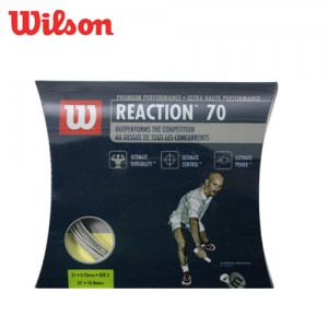 Ss 윌슨-리액션 (Reaction) 70 배드민턴 스트링, 게이지:0.70mm/21G 길이:10M/배드민턴/스트링/REAVTION70