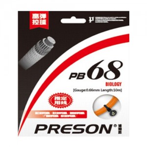 Ss 프리즌-PB-68 STRING 게이지0.66mm, 길이10m, 나노필라멘트/배드민턴라켓/배드민턴줄/라켓줄/프리즌스트링
