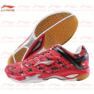 Ss 리닝-Fuhaifeng Shoes III 배드민턴화 AYAK009-4 (형광카모/레드)/인도어화/스포츠화/운동화/배드민턴