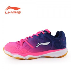 Ss 리닝-AYTM062-1 Jacquard Coloration 배드민턴화/신발 여성용/퍼플 핑크/230-245/LI-NING