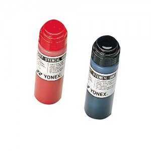 Ss 요넥스-AC414 스텐실 잉크 30ml 색상:Red, Black 에틸알코올/배드민턴/라켓/스텐실/배드민턴용품/잉크