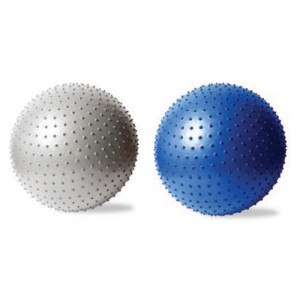 Ss 아이워너-맛사지 짐볼 (65cm) 은색/파랑 자세,균형강화 혈액순환 유산소운동/헬스/다이어트/펠라테스/짐볼/마사지 짐볼
