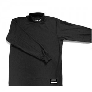 Ss 제트-ZETT 긴팔폴라언더셔츠(BLACK국산) 유니폼안에 착용하는 목폴라언더셔츠 몸판부분 통기성좋으며 땀배출뛰어남/운동복/스포츠의류/상의/스판언더