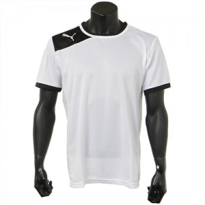 Ss 푸마-PowerCat 5.12 Shirt(701408 04) 폴리에스터 100%/유니폼/운동복/상의/스포츠웨어/반팔티