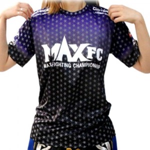 Ss 칸스포츠-컨텐더 T-533BU MAXFC 스타 티셔츠 파랑 [맥스]/권투/복싱/격투기