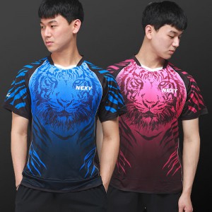 [넥시]넥시 - 타이거 셔츠 탁구웨어 상의 3XS-3XL