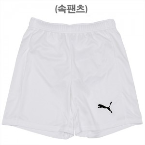 Ss 푸마-Liga Shorts w/ inner slip(701389 02) WHITE/유니폼/운동복/하의/스포츠웨어/반바지