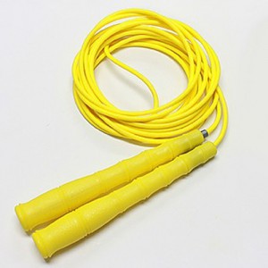Ss JJR줄넘기-PVC 긴줄 6M/줄넘기/단체줄넘기/긴줄/줄길이조절/스피드줄넘기 /노랑색