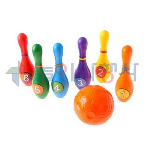 Ss 놀이와행사-안전미니볼링 핀(높이20.5cm)6개, 공(지름12.5cm)1개/게임용품/운동회용품/명랑운동회