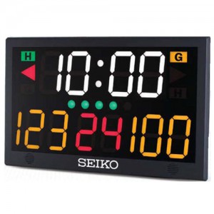 Ss 세이코-KT-601 다목적스코어보드(14초 룰 적용) W650×H400×D220mm 이동형 전광판/점수판/경기용품/실내