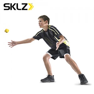 Ss 스킬스-리액션볼 (Reaction Ball™ SAQ) SAQ-REAC-04/육각형 고무볼/ 공둘레-약26cm 중량 약115g 노랑 재질-고무 불규칙 리바운드 트레이닝볼/축구/soccer/축구연습/학교/체육/훈련