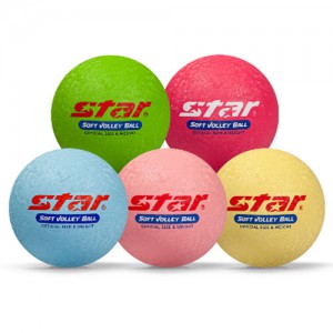 Ss 스타-소프트발리볼(블루,노랑,핑크) CB814-07/CB818/4호,8호/발리볼/배구공 전학년/배구/뉴스포츠/폼볼