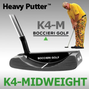 Ss 미스터골프-HeavyPutter MID-Weight K4 존델리퍼터/미국정품/750g/은색 블랙/헤비퍼터