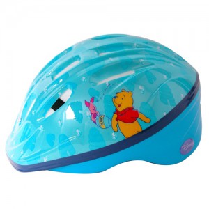 Ss 디즈니-06 푸우 헬멧 블루 소재사용 블랙EPS+PVC 역학적통풍구조/인라인/인라인헬멧/아동헬멧