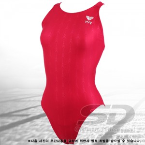 Ss 티어-TCFM514_RED/티어 여자선수용 수영복/수영용품