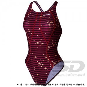 Ss 풋마크-240775_DRED/발수원단/ 여자선수용 수영복/수영용품