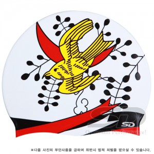 Ss 스닥-4자 고도리,8자고도리/실리콘수모/수영용품/운동경기/스닥 수영모자