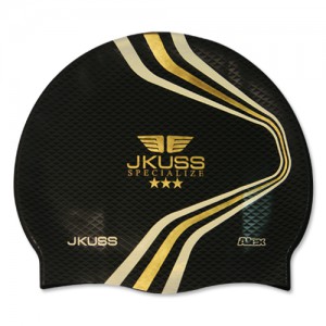 Ss 제이커스-AJ-04C 수모 블랙/실리콘고무사용/스포츠웨어/수영모자/JKUSS/수영캡
