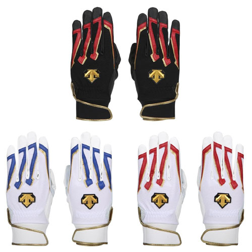 데상트  고급형 배팅장갑 S0123WGL01-BKRD