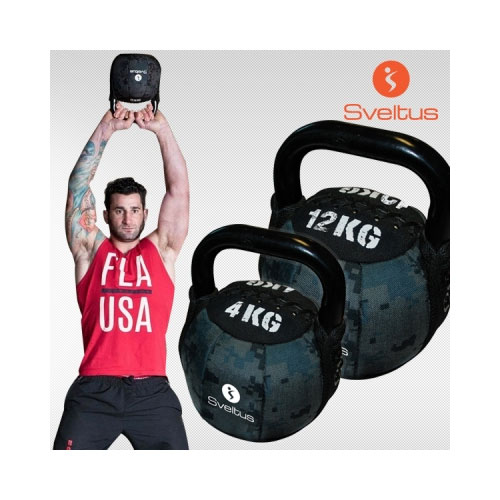 스벨투스 - 소프트케틀벨 카모 4kg/부상예방 웨이트