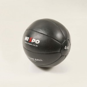 니스포 - 메디신볼 천연가죽 4kg 물소가죽