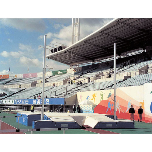 한별  장대높이뛰기안전매트 1장 HBA2505S /L500 W630 H85cm 육상체육매트