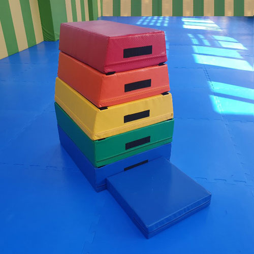 우리  WR2565-1 스폰지뜀틀5단 L80 W6538 H100