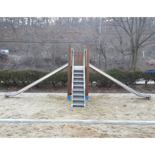 한별 한별 - 미끄럼틀 HBP1207A/1승2방락 L440 H220cm 초등학교용 야외놀이시설